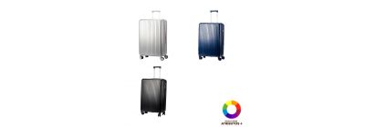 Maleta plástica 28 pulgadas negro