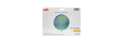 Globo redondo 4D celeste