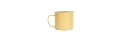 Jarra metálica 350ml amarillo y azul