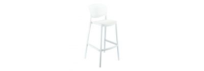 Silla plástica alta perforada Surtido