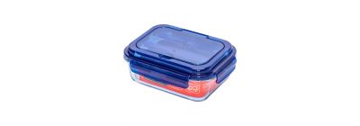 Tupper rectangular 1040ml azul