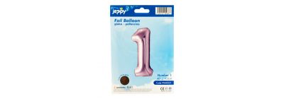 Globo metálico oro rosa