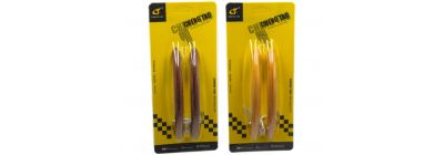 Manija plástica lisa surtida