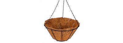 Maceta colgante metálica 35cm