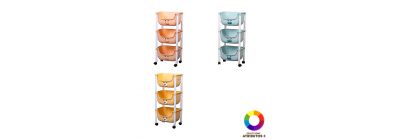 Organizador cerdito rosado blanco