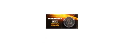 Batería redonda powervolt 3V