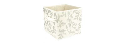 Caja organizadora tela plegable estampada 
