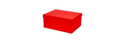 Caja cartón roja tamaño #3