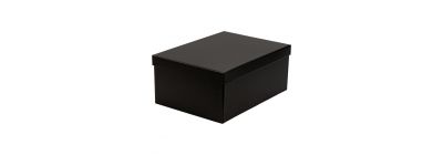 Caja negra con tapa