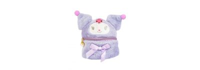 Bolso afelpado kuromi 