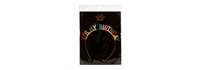 Diadema metálica 16cm multicolor