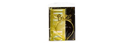 Diadema y cinta Bride To Be dorado