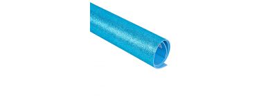 Foam escarchado celeste