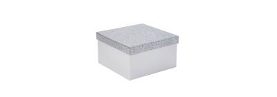 Caja cartón cuadrada 14x14x7cm