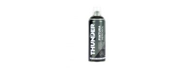 Pintura acrílica aerosol negro brillante