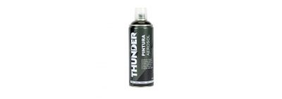 Pintura acrílica aerosol 400ml #4 negro mate
