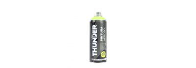 Pintura acrílica aerosol amarillo fluorescente brillante