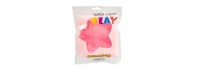 Foamy moldeable super light clay liso 50g rosado