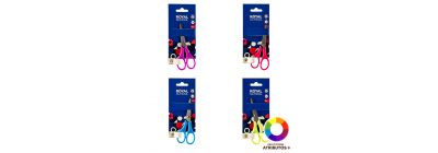 Tijera metálica punta roma +3a surtido