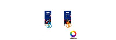 Tijera metálica punta roma +3a surtido