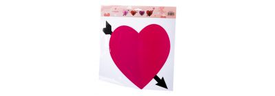 Figura corazón de papel