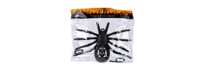 Araña plástica con luz negra
