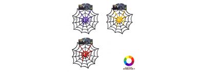 Telaraña con luz surtido