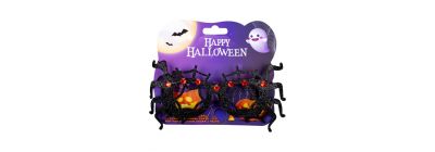 Lente Halloween araña escarchada