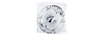 Lámpara papel tela araña Halloween