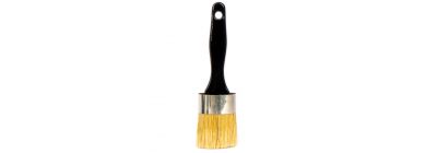 Brocha madera lisa 2pulg negro
