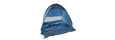 Carpa para playa lisa 165x150x110cm celeste