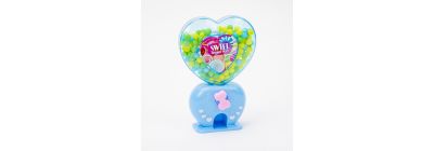 Confite corazón con luz