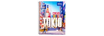 Cuaderno espiral estampado surtido