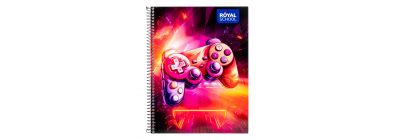 Cuaderno espiral estampado 100h surtido