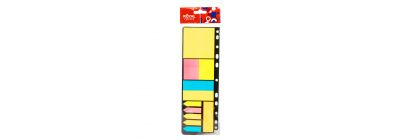 Nota adhesiva neón 275pzas multicolor