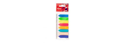 Separador adhesivo con regla 200und multicolor