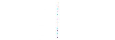 Rollo papel regalo blanco multicolor