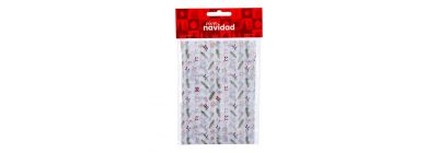 Papel seda navideño estampado