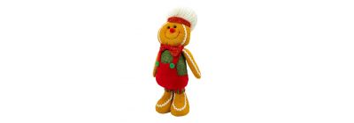 Peluche muñeco jengibre niño