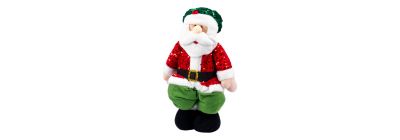 Peluche Santa plegable 50-68cm