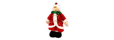 Señora Claus afelpada plegable