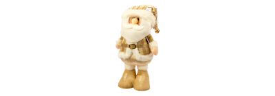 Santa afelpado beige 55cm