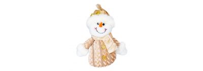 Peluche colgante muñeco nieve
