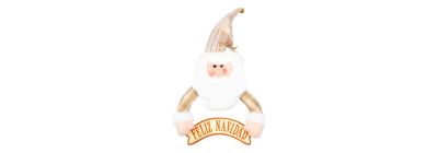 Peluche colgante Santa 62 cm