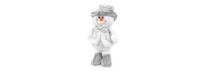 Peluche muñeco nieve 45 cm