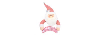 Peluche colgante Santa navideño