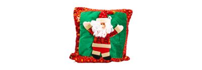 Cojín navideño multicolor