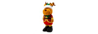 Peluche reno afelpado 55 cm