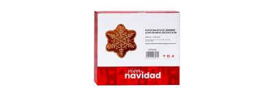 Plato cerámica diseño navideño