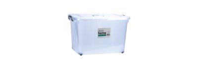 Recipiente con asa 160l transparente